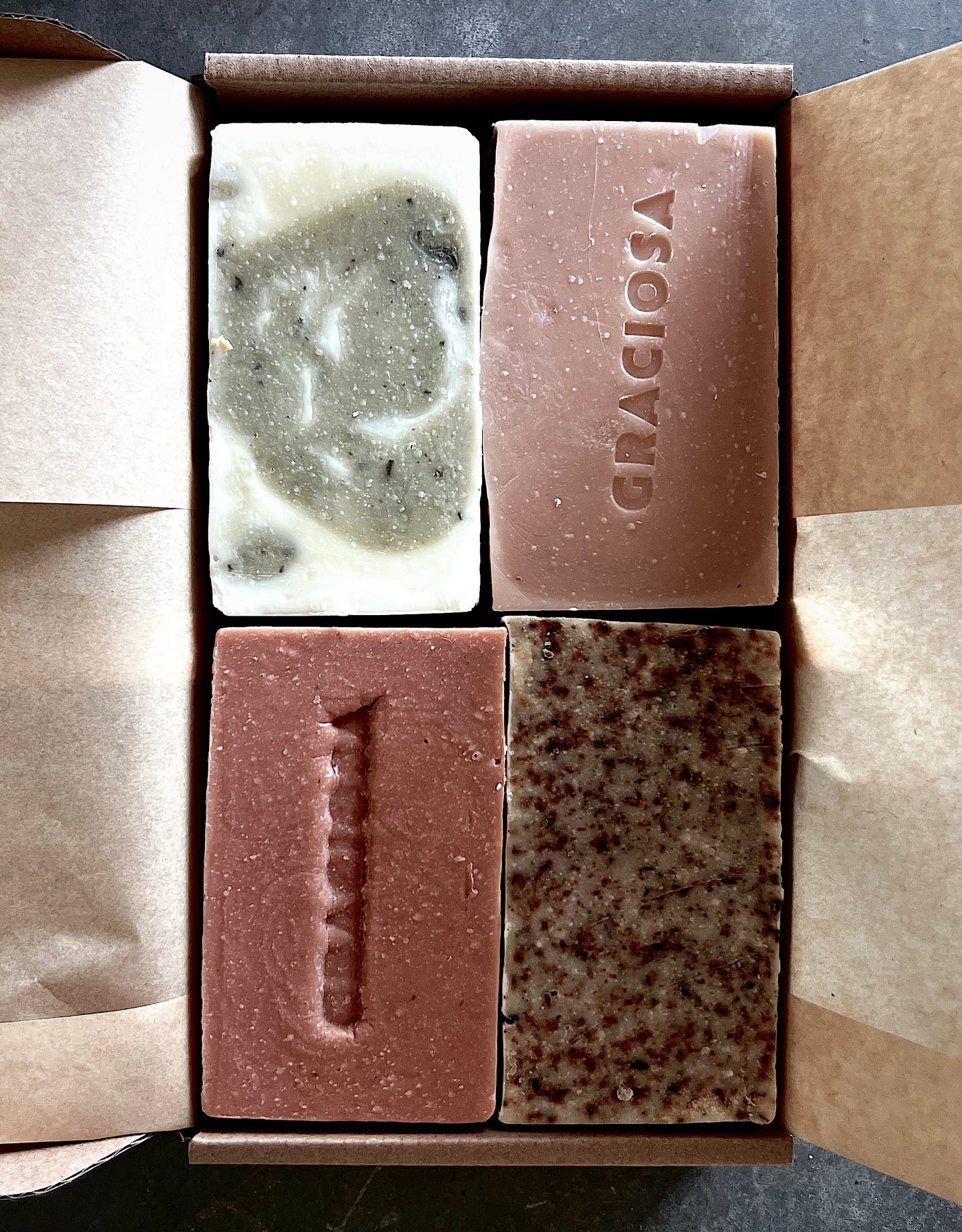 In The Physic Garden Deeply Nurturing 4 x Soap Gift Box Set